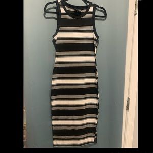 Calf length pencil dress